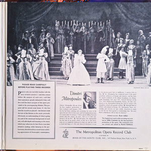 Modest Mussorgsky - Giorgio Tozzi, Metropolitan Opera House Orchestra, The, Dimitri Mitropoulos - Boris Godunov - 1956