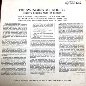 Shorty Rogers And His Giants - The Swinging Mr. Rogers - 1955