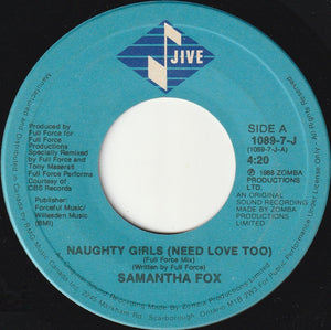 Samantha Fox - Naughty Girls (Need Love Too)