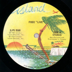 Free - Free Live - 1974