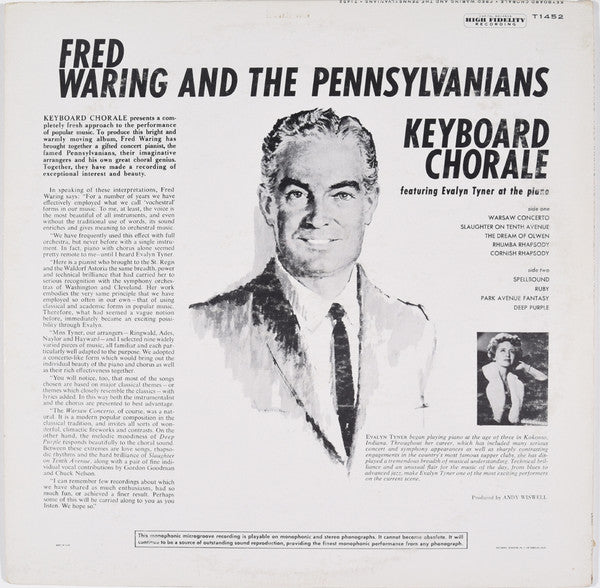Fred Waring & The Pennsylvanians - Keyboard Chorale