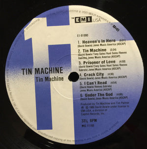 Tin Machine - Tin Machine Vinyl Record