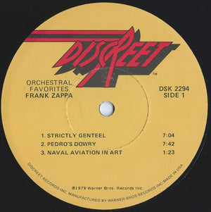 Frank Zappa - Orchestral Favorites - 1979
