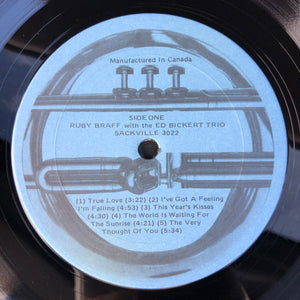 Ruby Braff With Ed Bickert Trio, The Featuring Don Thompson (2) And Terry Clarke - Ruby Braff With The Ed Bickert Trio Featuring Don Thompson And Terry Clarke - 1979