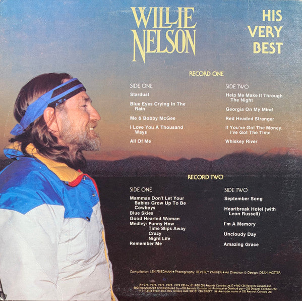Willie Nelson - His Very Best - 1980