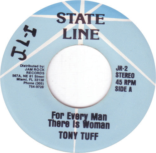 Tony Tuff - For Every Man There Is A Woman - 1979