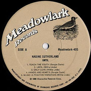 Nadine Sutherland - Until