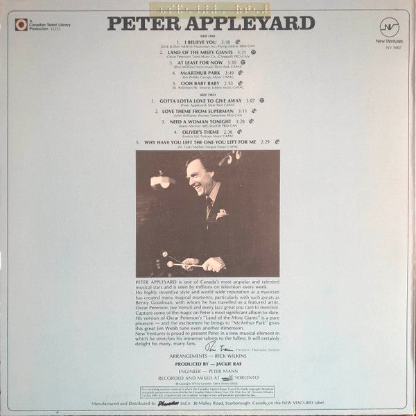Peter Appleyard - Peter Appleyard