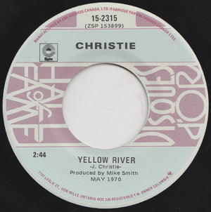 Mashmakhan / Christie - As The Years Go By / Yellow River -