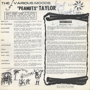 John Berkely "Peanuts" Taylor - Moods Of Peanuts