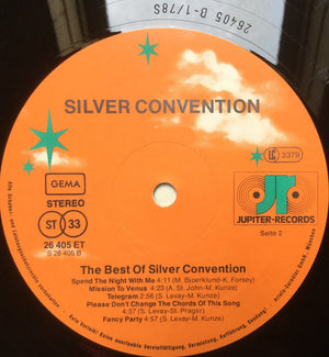 Silver Convention - The Best Of Silver Convention