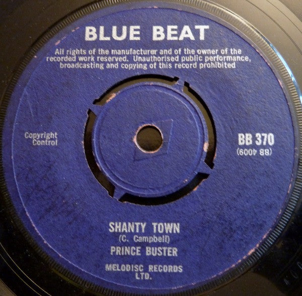 Prince Buster - Shanty Town / Seven Duppy - 1967