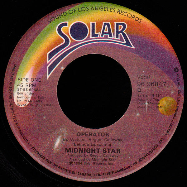 Midnight Star - Operator - 1984