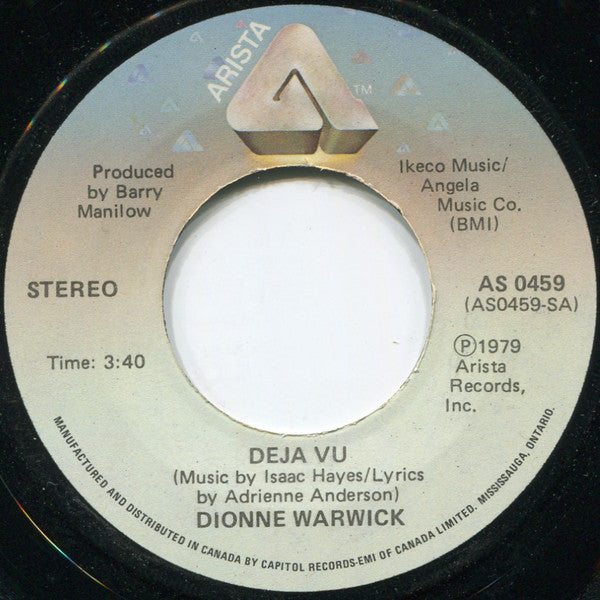Dionne Warwick - Deja Vu / All The Time