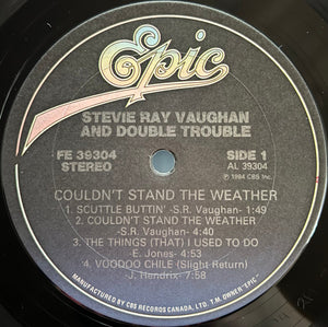 Stevie Ray Vaughan & Double Trouble - Couldn't Stand The Weather - 1984