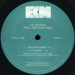 Paul Motian Trio - Le Voyage