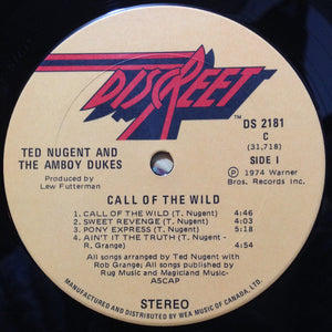 Ted Nugent & Amboy Dukes, The - Call Of The Wild - 1974