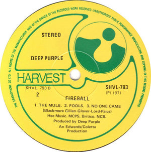 Deep Purple - Fireball - 1971
