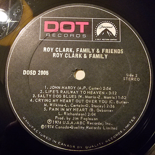 Roy Clark - Family & Friends - 1974