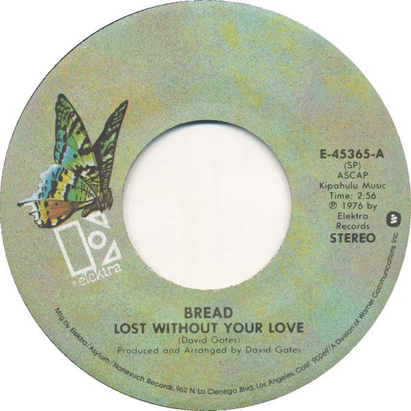 Bread - Lost Without Your Love - 1976