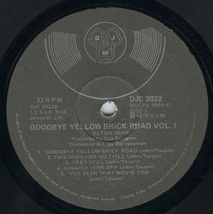 Elton John - Goodbye Yellow Brick Road Vol. 1 - 1973