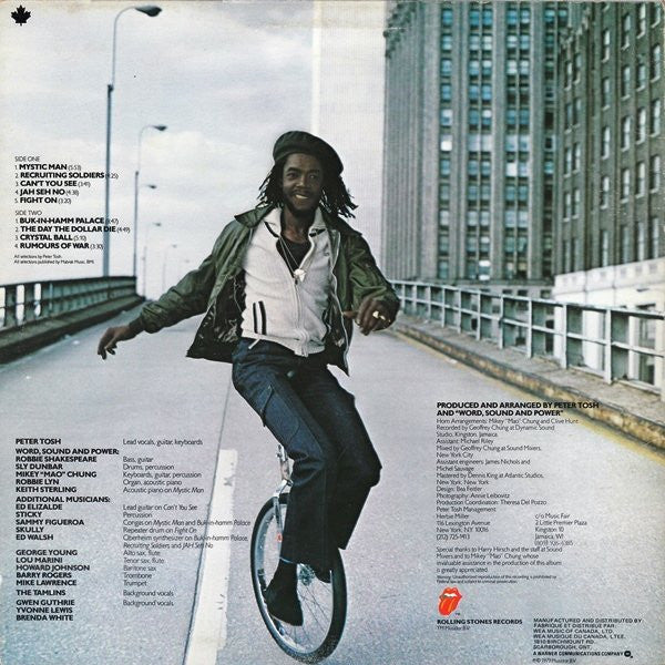 Peter Tosh - Mystic Man - 1979