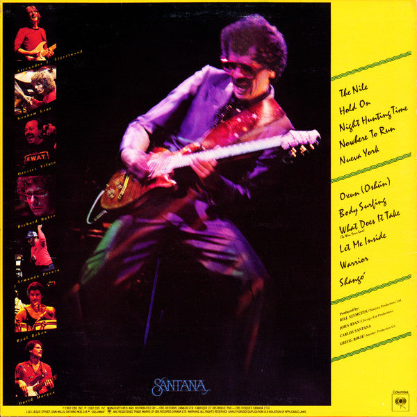 Santana - Shango - 1982