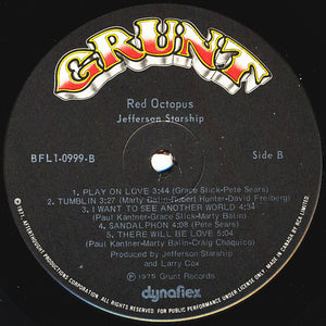 Jefferson Starship - Red Octopus - 1975
