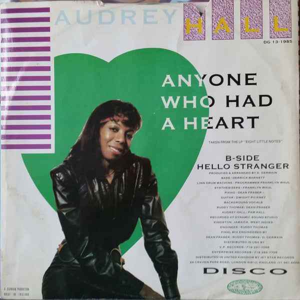 Audrey Hall - Anyone Who Had A Heart