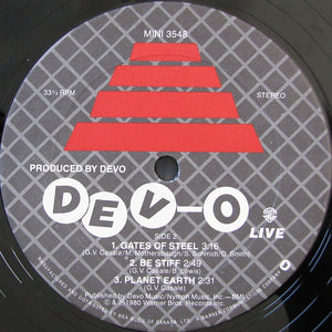 Devo - Dev-O Live - 1981