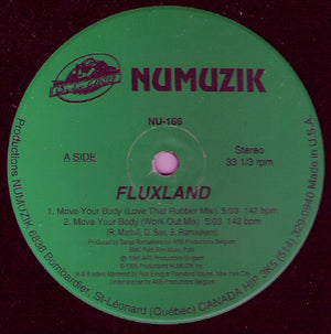 Fluxland (2) - Move Your Body / Touch The Sky