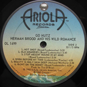 Herman Brood & His Wild Romance - Go Nutz
