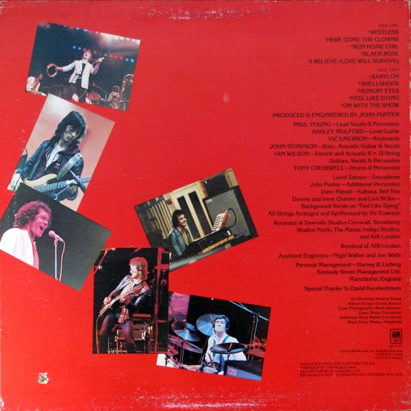 Sad Café - Misplaced Ideals - 1978