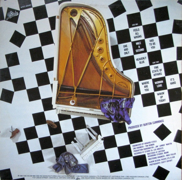 Burton Cummings - Woman Love Vinyl Record