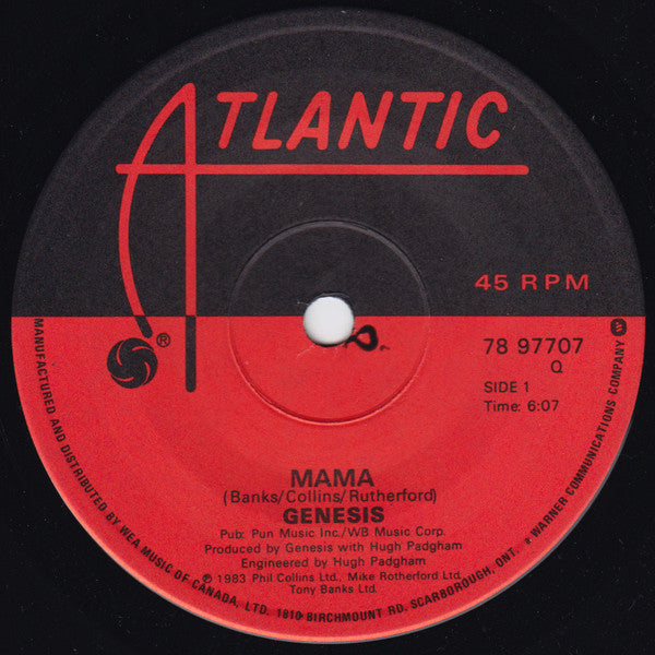 Genesis - Mama - 1983