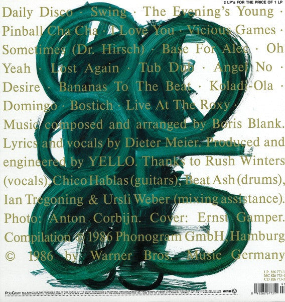 Yello - 1980 - 1985 The New Mix In One Go