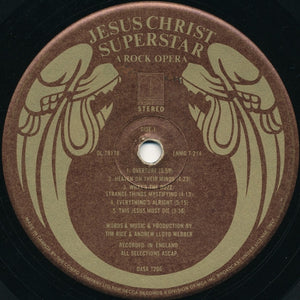 Andrew Lloyd Webber & Tim Rice - Jesus Christ Superstar - A Rock Opera - 1970