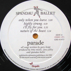 Spandau Ballet - Parade - 1984