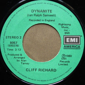 Cliff Richard - Dreaming / Dynamite - 1980