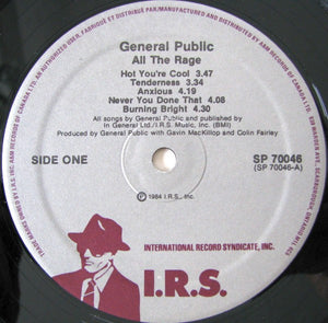 General Public - ...All The Rage - 1984