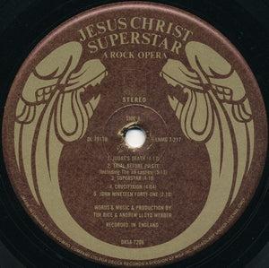 Andrew Lloyd Webber & Tim Rice - Jesus Christ Superstar - A Rock Opera - 1970