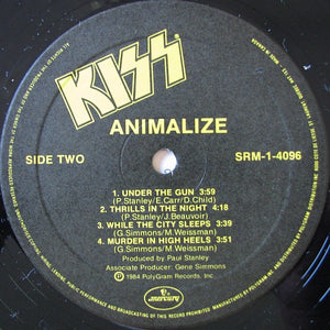 Kiss - Animalize - 1984