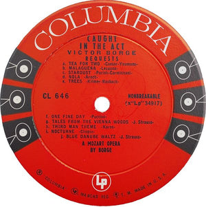 Victor Borge - Caught In The Act Vinyl Record