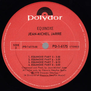 Jean-Michel Jarre - Equinoxe - 1978
