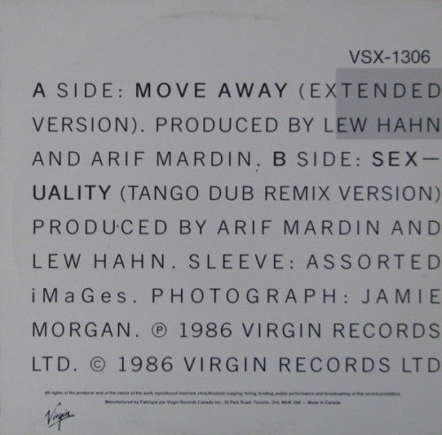 Culture Club - Move Away (Extended)