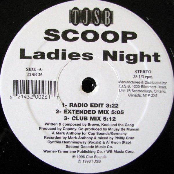 Scoop (4) / Paul Hue - Ladies Night / Juices Flow - 1996