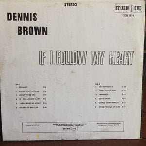 Dennis Brown - If I Follow My Heart