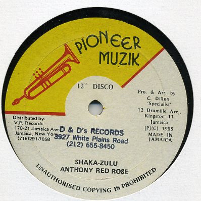 Anthony Red Rose - Shaka Zulu