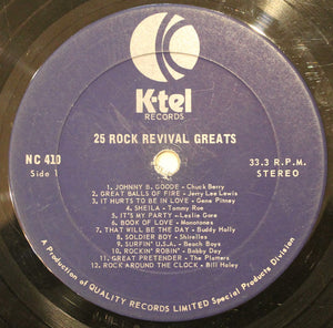 Various - 25 Rock Revival Greats -