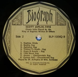 Scott Joplin - 1916
